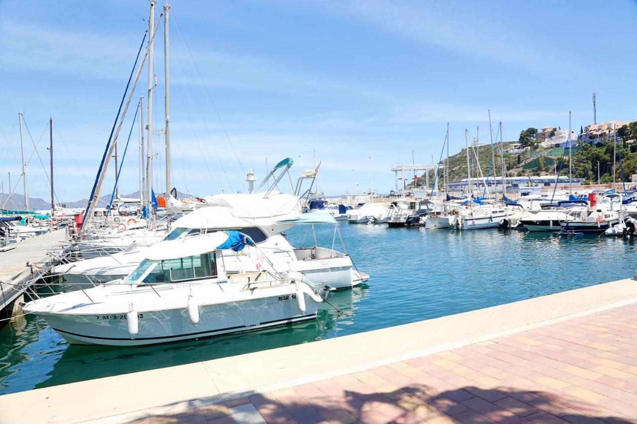 Apartamento A Pie De Playa Del Puerto De Mazarron. Exterior foto